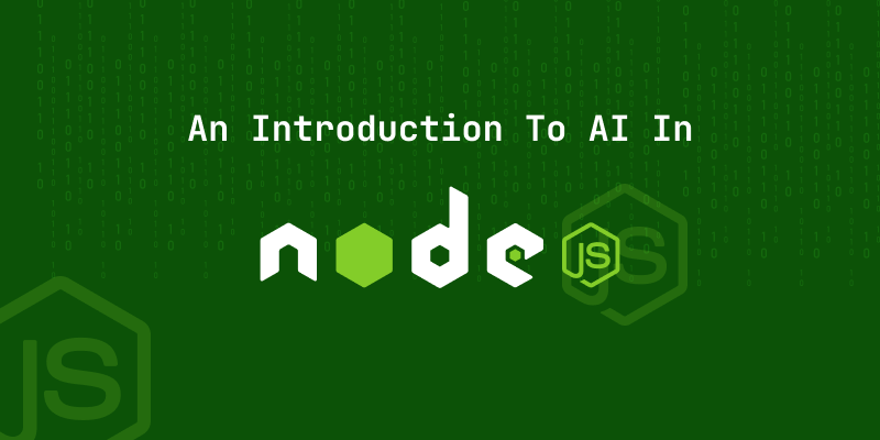 An introduction to AI in Node.js